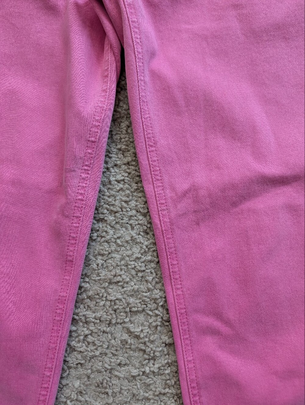 Kut From the Kloth Pink Naomi High Rise FAB AB Girlfriend Ankle Straight Jean 4L - Picture 9 of 15